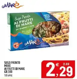 Ard Discount Sugo pronto Mare ai frutti di mare offerta