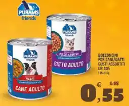 Ard Discount Purams friends Bocconcini per cani/gatti gusti assortiti offerta