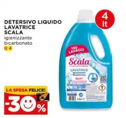 Alì Supermercati Detersivo liquido lavatrice Scala igienizzante bicarbonato offerta