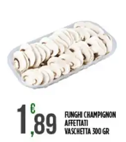 Netto Supermercati Funghi champignon affettati offerta