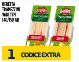Netto Supermercati Beretta Tramezzini offerta