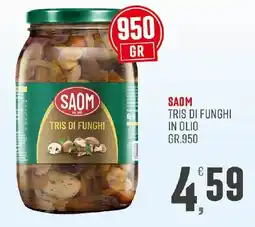 Maxipiù Saom tris di funghi offerta