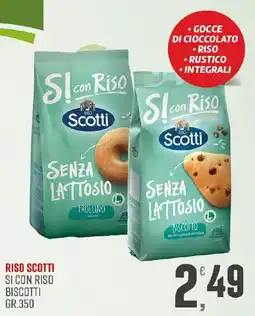 Maxipiù Riso Scotti Si con Riso Biscotti offerta