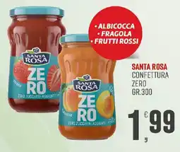 Maxipiù Santa Rosa confettura zero offerta