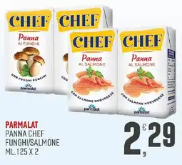 Maxipiù Panna Chef Funghi/Salmone offerta