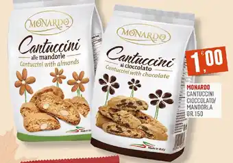 Monardo Cantuccini cioccolato/mandorla