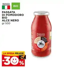 Alì Supermercati Passata di pomodoro bio Alce Nero offerta