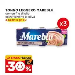 Alì Supermercati Tonno leggero Mareblu offerta