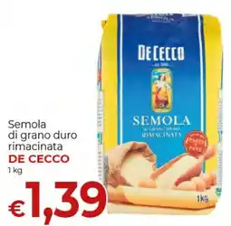 Maxi Nonna Isa Semola di grano duro rimacinata De Cecco offerta