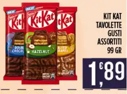 Netto Supermercati Kit Kat Tavolette Gusti Assortiti offerta
