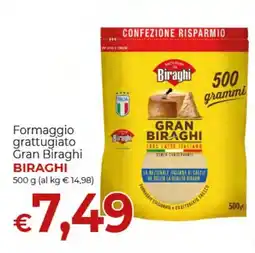 Maxi Nonna Isa Formaggio grattugiato Gran Biraghi offerta