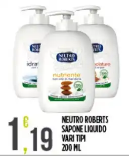 Netto Supermercati Neutro Roberts Sapone Liquido offerta