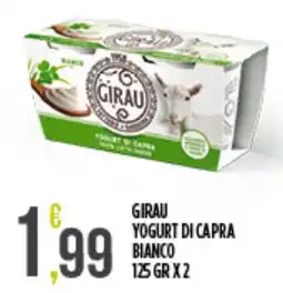 Netto Supermercati Girau Yogurt di capra bianco offerta