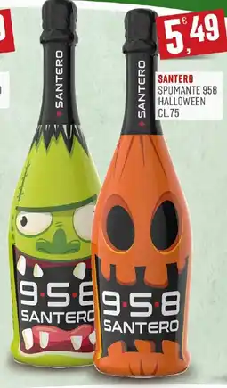 Maxipiù Spumante 958 Halloween Santero offerta