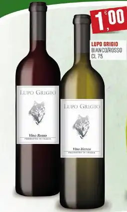 Maxipiù Lupo Grigio Vino Rosso offerta
