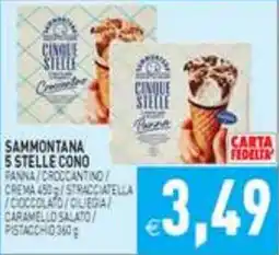 Iperfamily Sammontana 5 Stelle Cono offerta