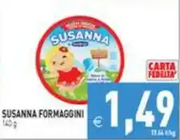 Iperfamily Susanna formaggini offerta