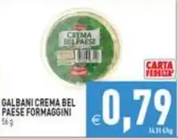 Iperfamily Galbani Crema Bel Paese Formaggini offerta
