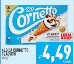 Iperfamily Algida Cornetto Classico offerta
