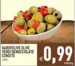 Iperfamily Garofolive olive verdi denocciolate condite offerta