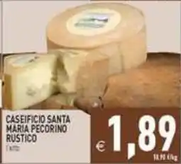Iperfamily Caseificio Santa Maria Pecorino Rustico offerta