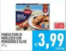 Iperfamily Findus fiori di merluzzo con pomodoro e olive offerta