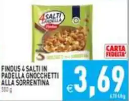 Iperfamily Findus 4 Salti in Padella Gnocchetti alla Sorrentina offerta