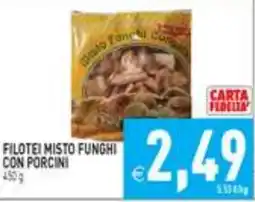 Iperfamily Filotei misto funghi con porcini offerta