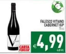Iperfamily Falesco Vitiano Cabernet IGP offerta