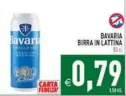 Iperfamily Bavaria birra in lattina offerta