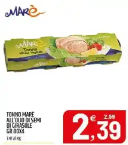 Ard Discount Tonno Marè all'olio di semi di girasole offerta