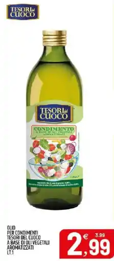 Ard Discount Olio per condimenti Tesori del cuoco a base di oli vegetali aromatizzati offerta