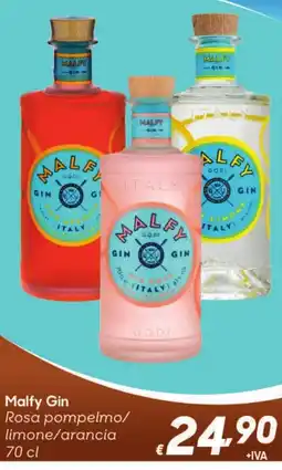 Pac Cash&Carry Malfy Gin Rosa pompelmo offerta