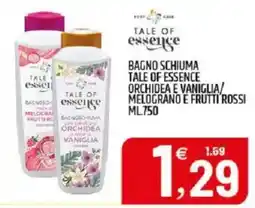 Ard Discount Bagno schiuma Tale of essence Orchidea e vaniglia offerta