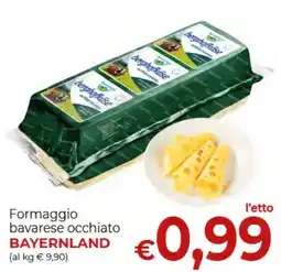 Maxi Nonna Isa Formaggio bavarese occhiato Bayernland offerta