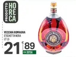 Tutto Risparmio Cash&Carry Vecchia Romagna etichetta nera offerta