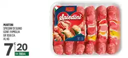 Tutto Risparmio Cash&Carry Martini spiedini offerta