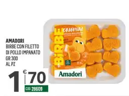 Tutto Risparmio Cash&Carry Amadori Birbe con filetto di pollo impanato offerta