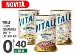 Tutto Risparmio Cash&Carry Vitale legumi ceci/fagiolini offerta