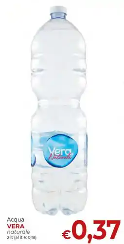 Supermercati Nonna Isa Acqua Vera naturale offerta