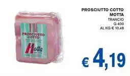 D'Italy Prosciutto cotto Motta offerta
