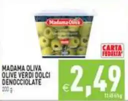 Iperfamily Madama Oliva olive verdi dolci denocciolate offerta