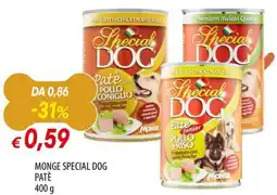 IperFamila Monge special dog patè offerta