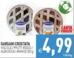 Iperfamily Gargani crostata offerta