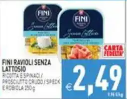 Iperfamily Fini ravioli senza lattosio offerta