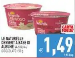 Iperfamily Le Naturelle dessert a base di albumi offerta