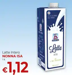 Maxi Nonna Isa Latte Intero Nonna Isa offerta