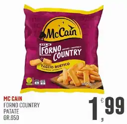 Maxipiù McCain Forno Country Patate offerta