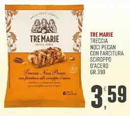 Maxipiù Tre Marie Treccia Noci Pecan offerta