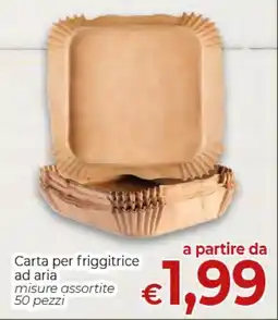Maxi Nonna Isa Carta per friggitrice ad aria offerta
